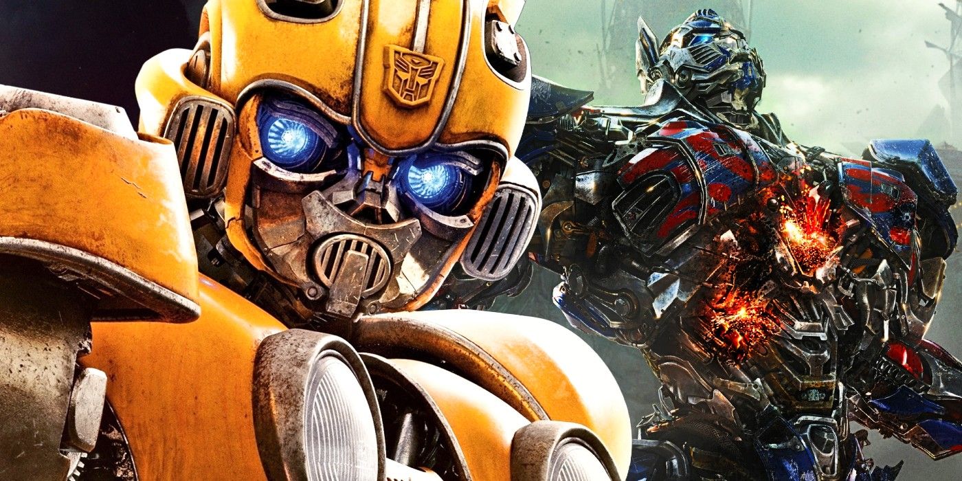 Bumblebee in Bumblebee and Optimus Prime hurt in a Transformers movie