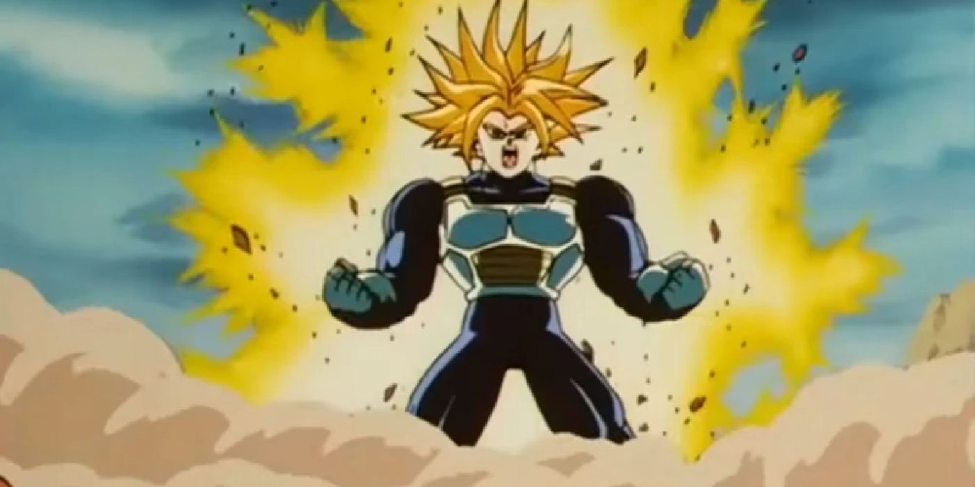 Trunks in Super Saiyan Third Grade