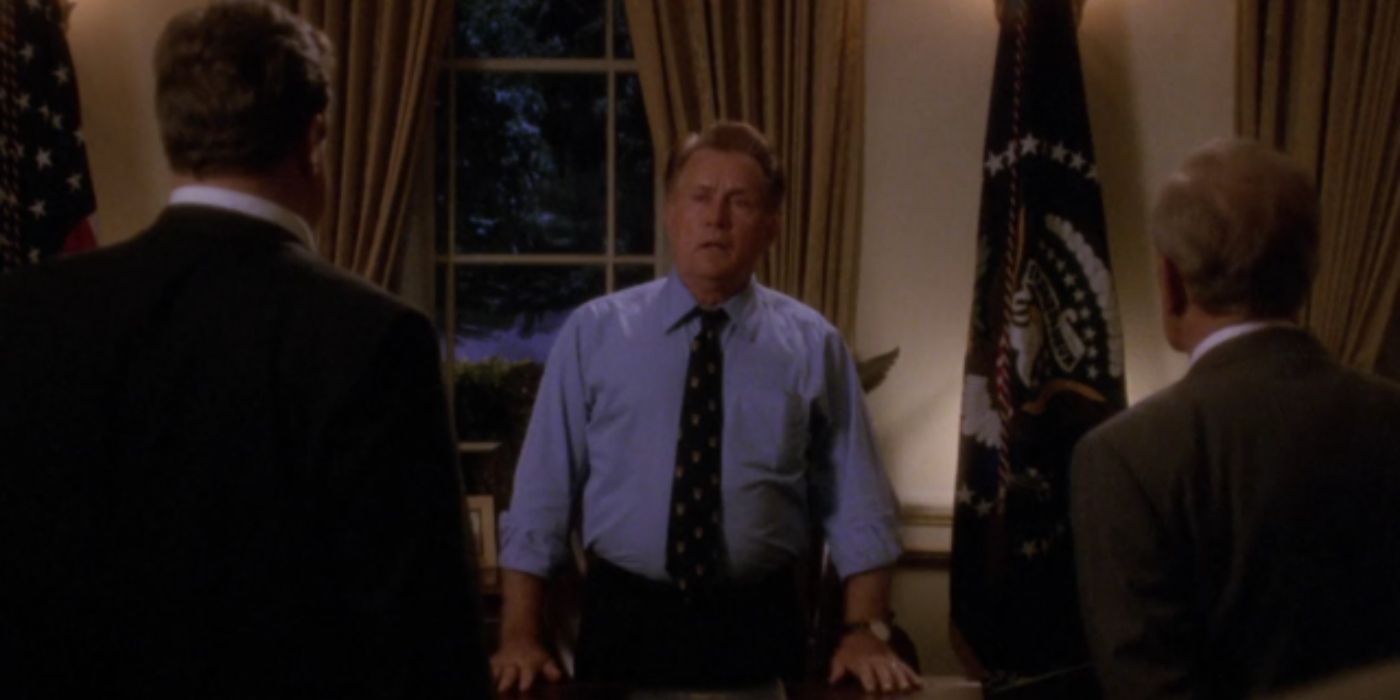 Martin Sheen in The West Wing season 4 episode Twenty-Five