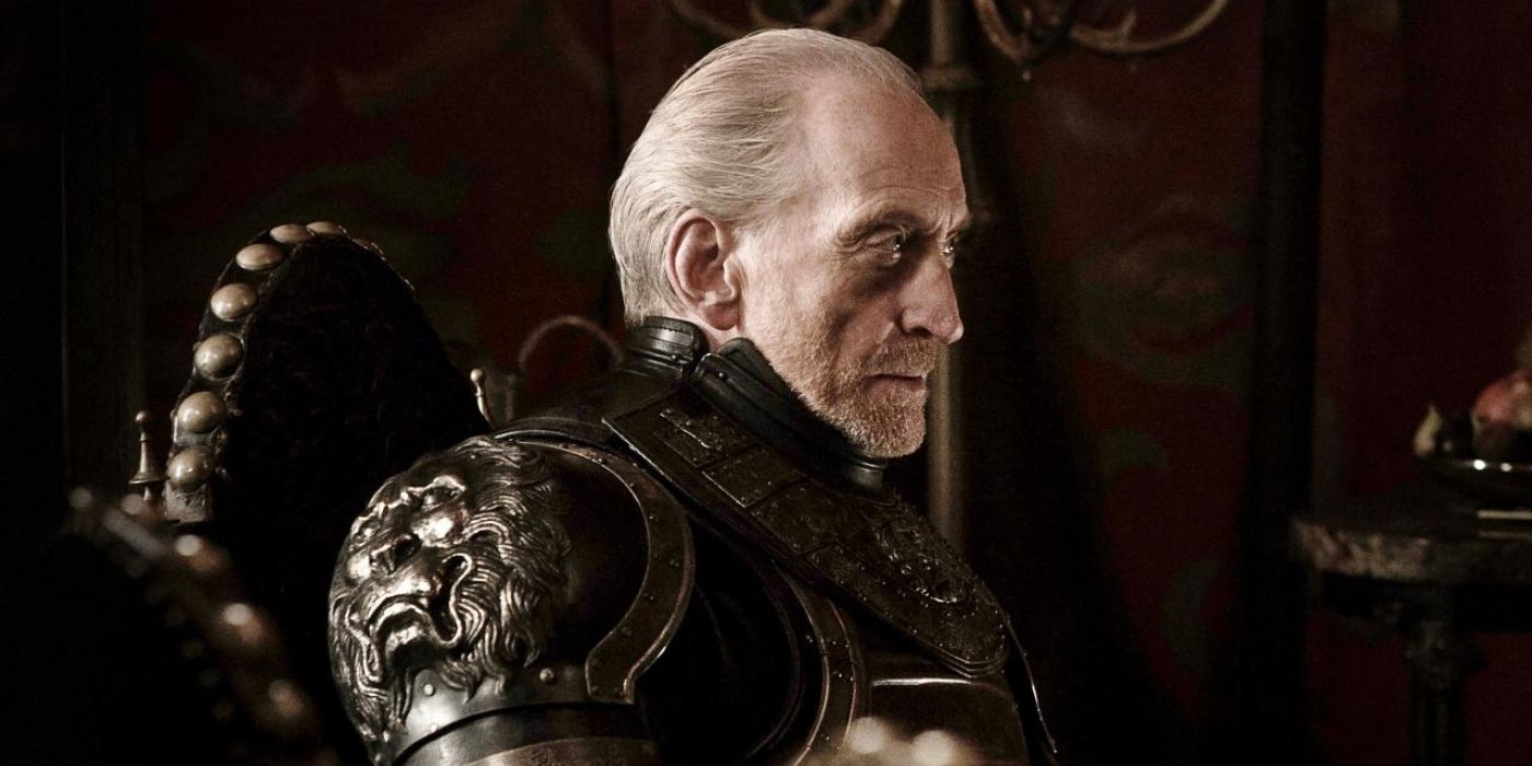 Tywin in the season 1 finale of Game of Thrones
