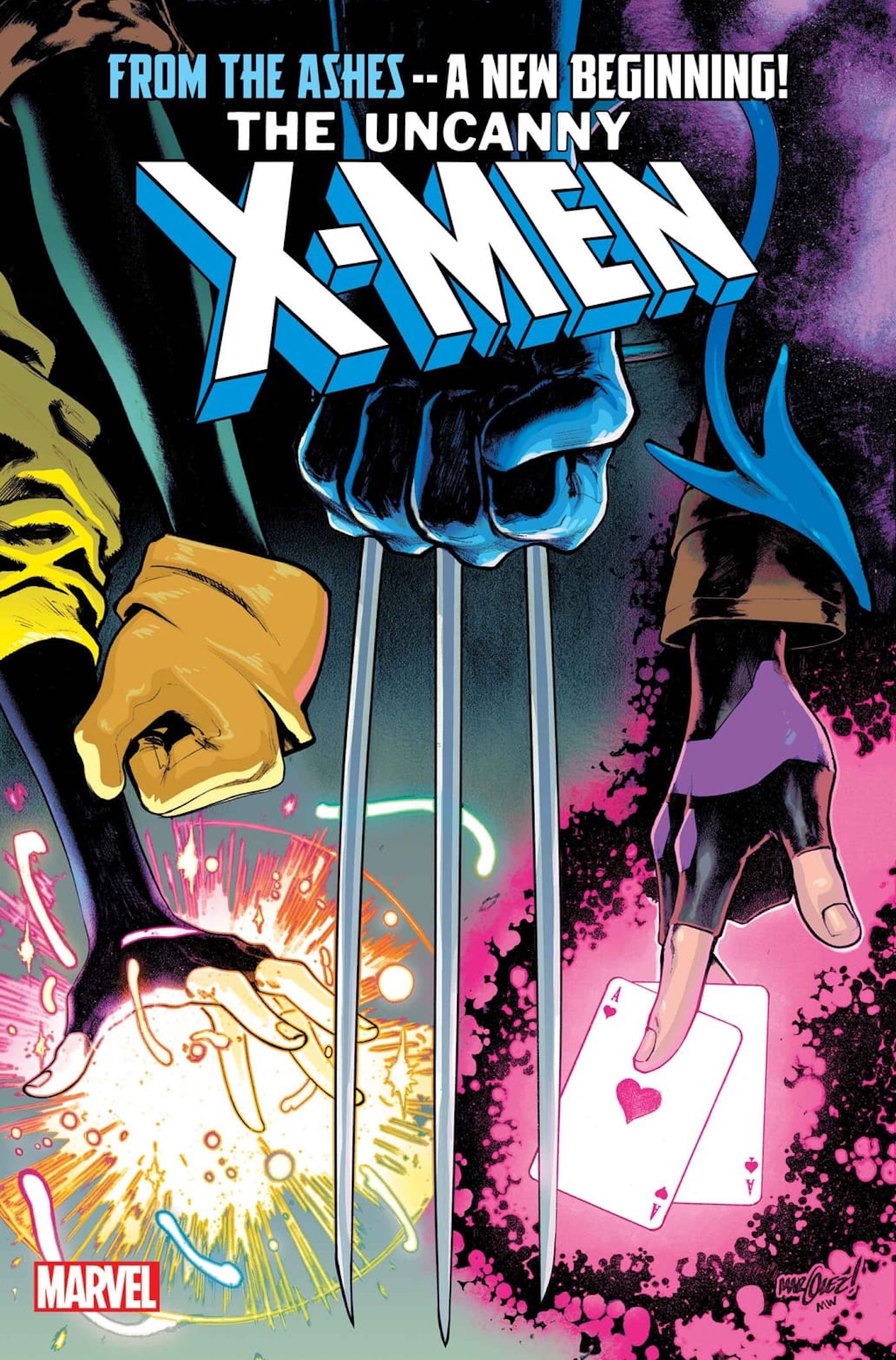 Capa de Uncanny X-Men 1 Márquez