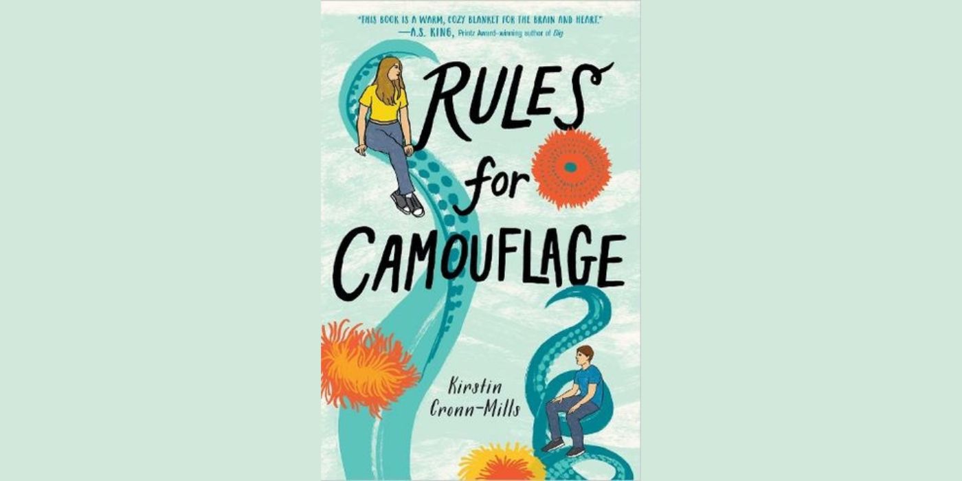 The book cover for Rules for Camouflage by Kirstin Cronn-Mills