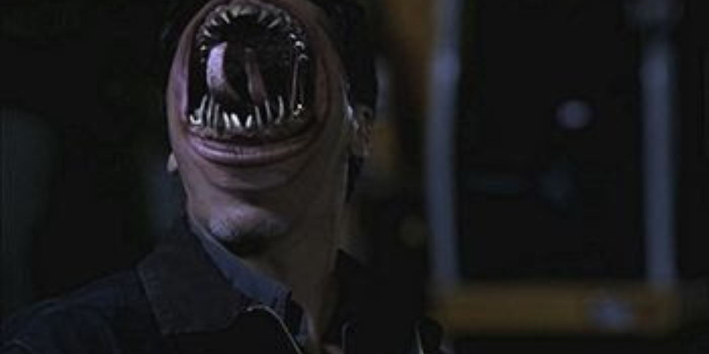 Uma criatura Leviatã com dentes na 7ª temporada de Supernatural