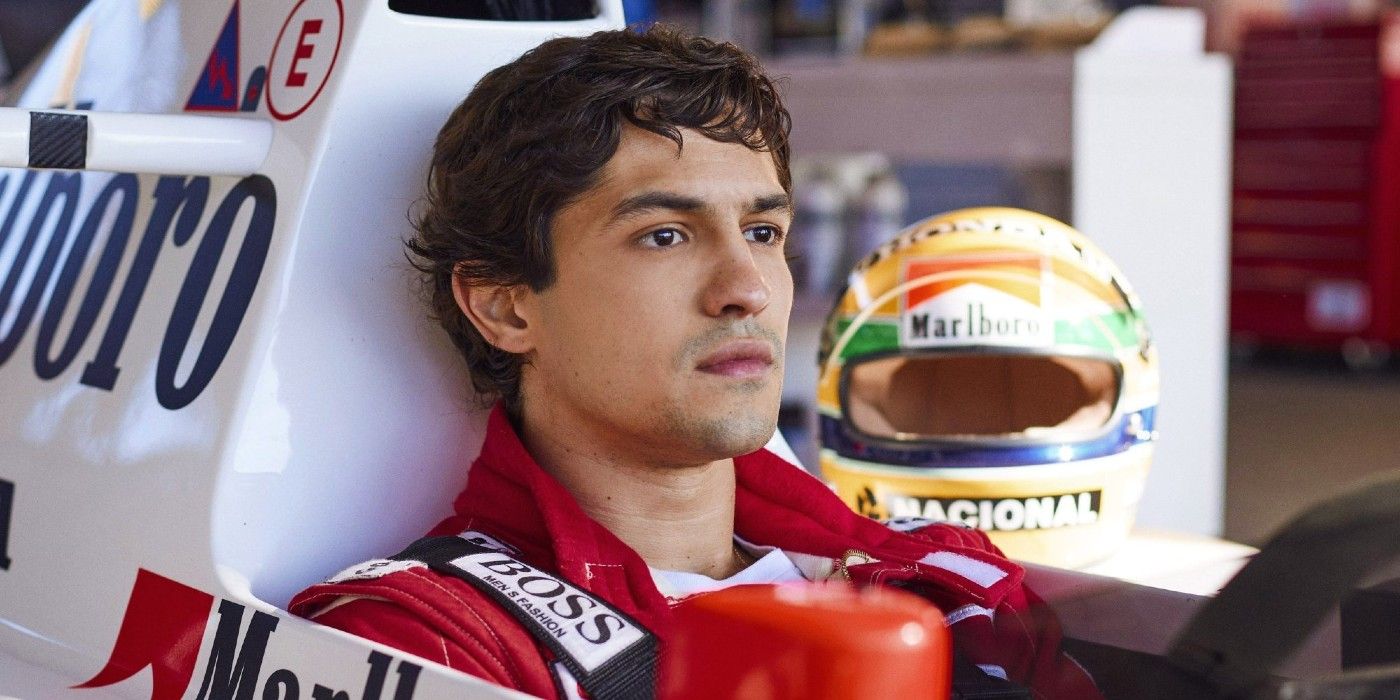 Gabriel Leone as Ayrton Senna in Senna