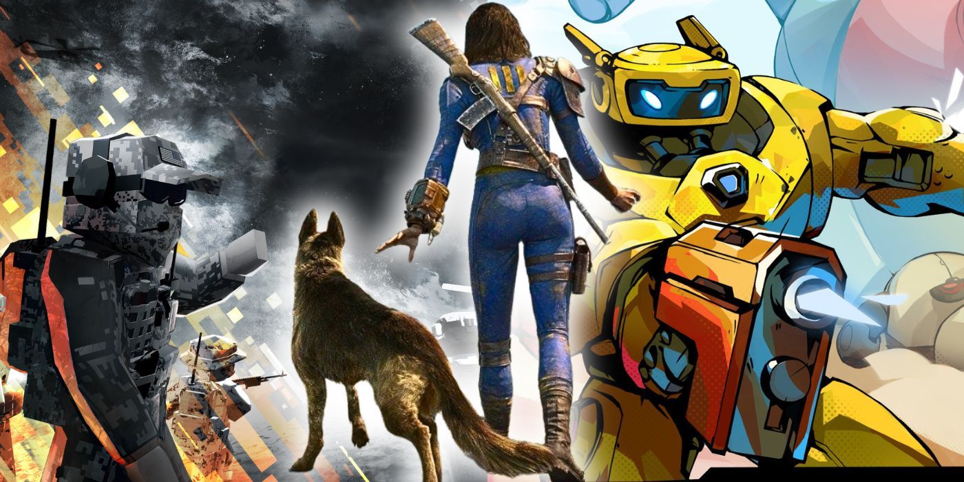Battle Bit Remastered, the Fallout 4 Vault Dweller, and a robot in Robo Quest