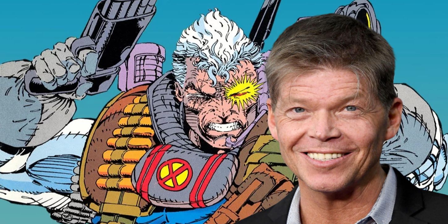 Feature Image: Rob Liefeld headshot (foreground); Liefeld's 1990s extreme version of Cable (background)