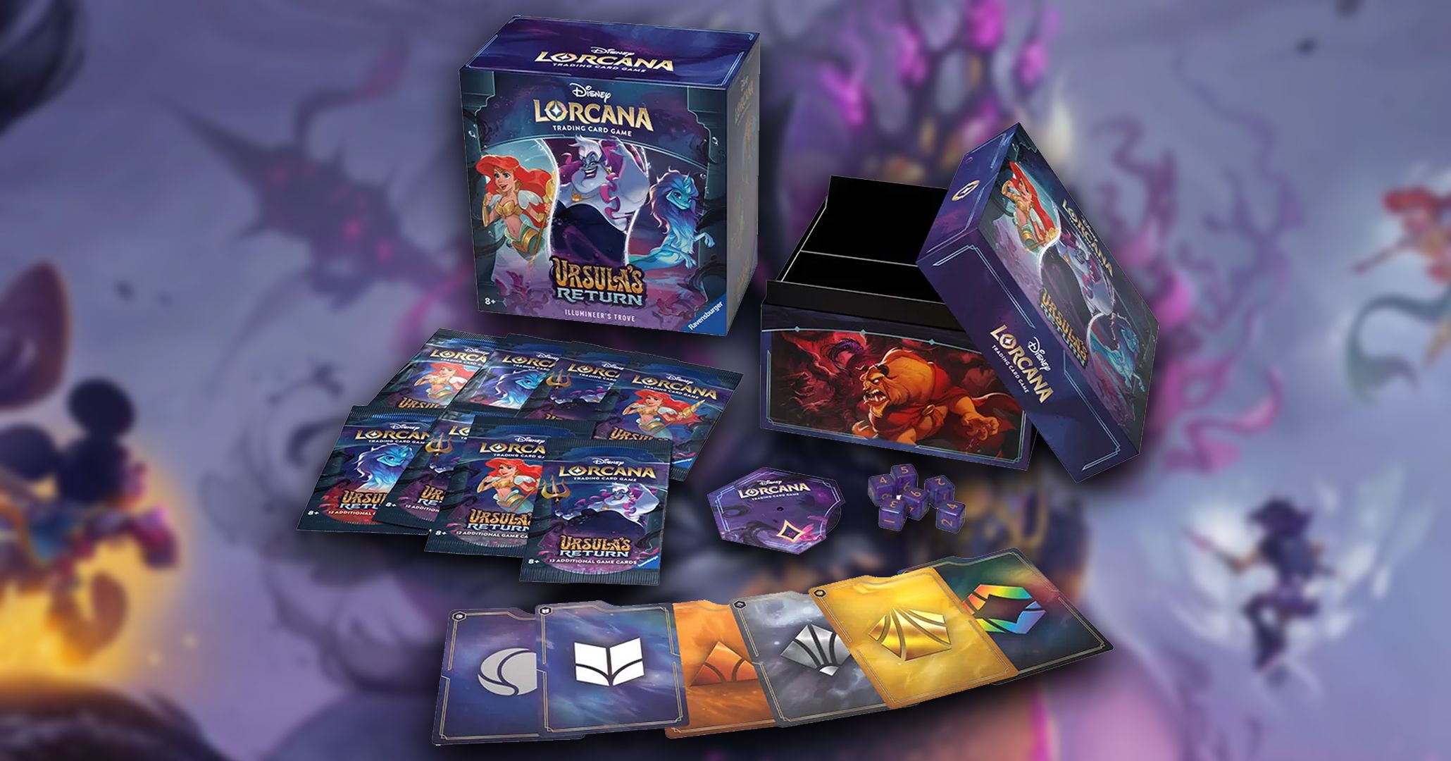 Disney Lorcana: Ursula's Return Illumineer's Trove Review