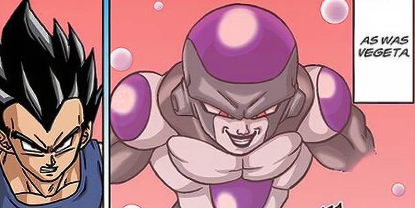 Vegeta thinking about killing Black Frieza. 