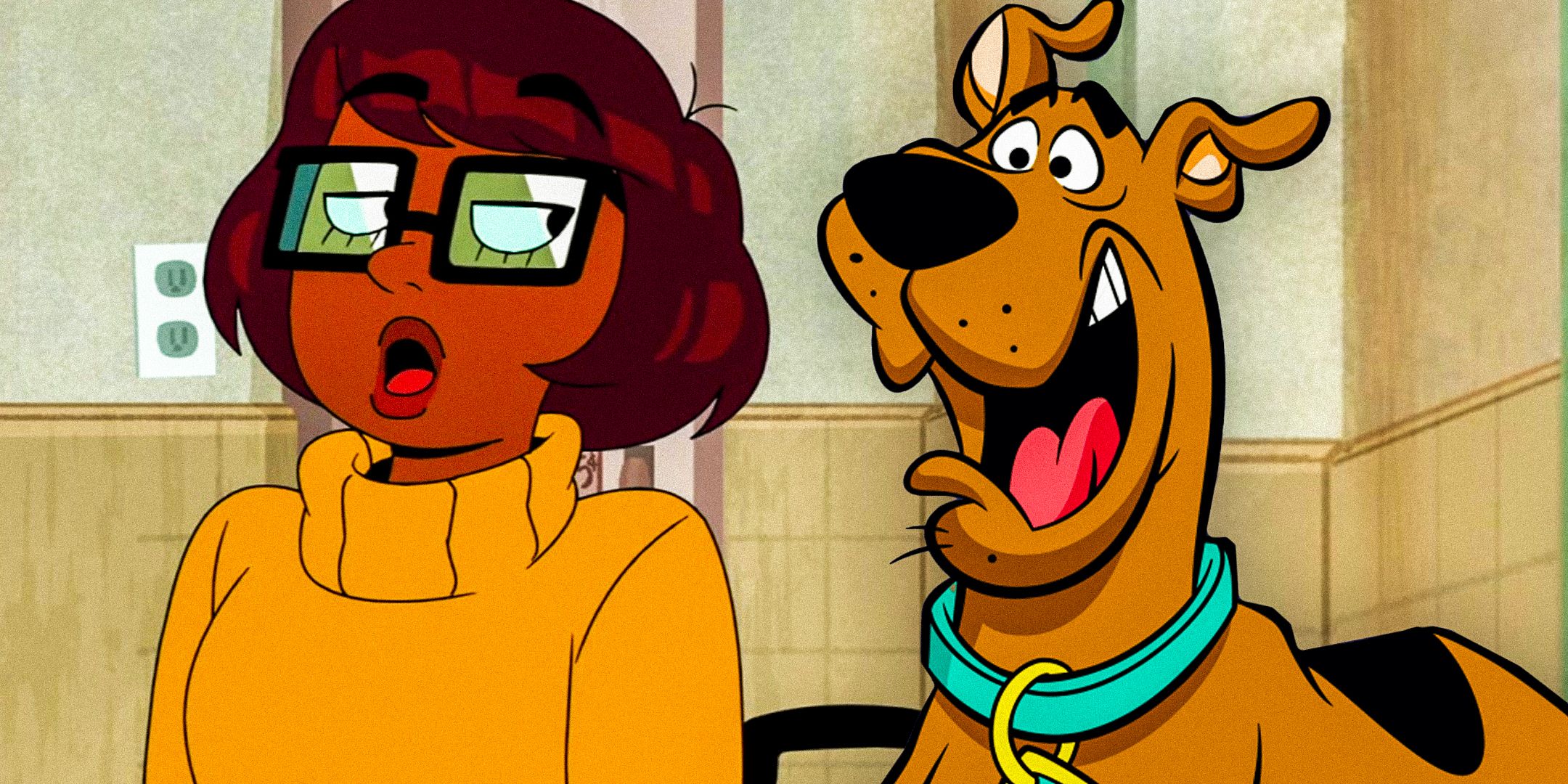 Velma e Scooby-Doo estão juntos