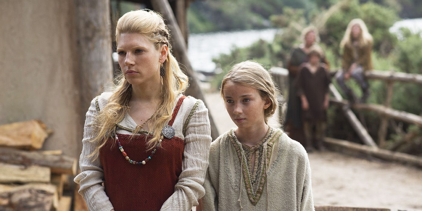 Vikings Lagertha with Gyda