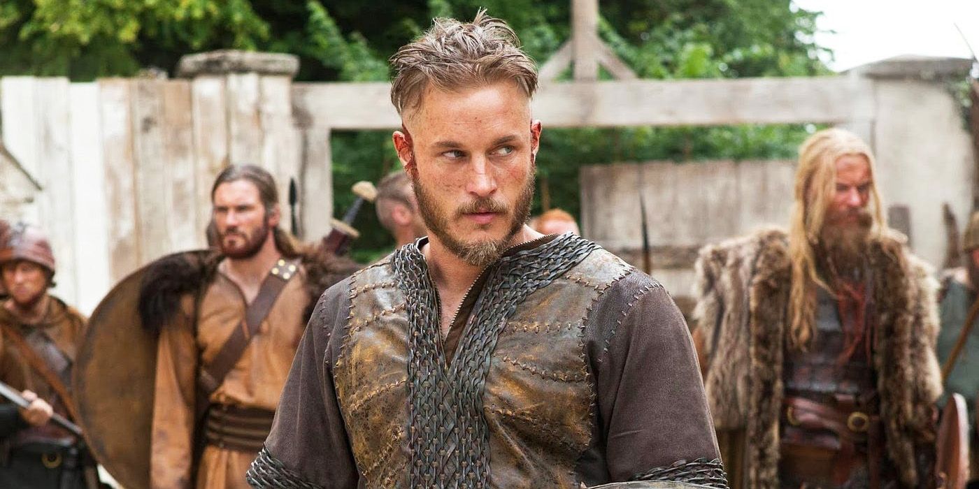 Travis Fimmel mientras Ragnar se prepara para la batalla en Vikings