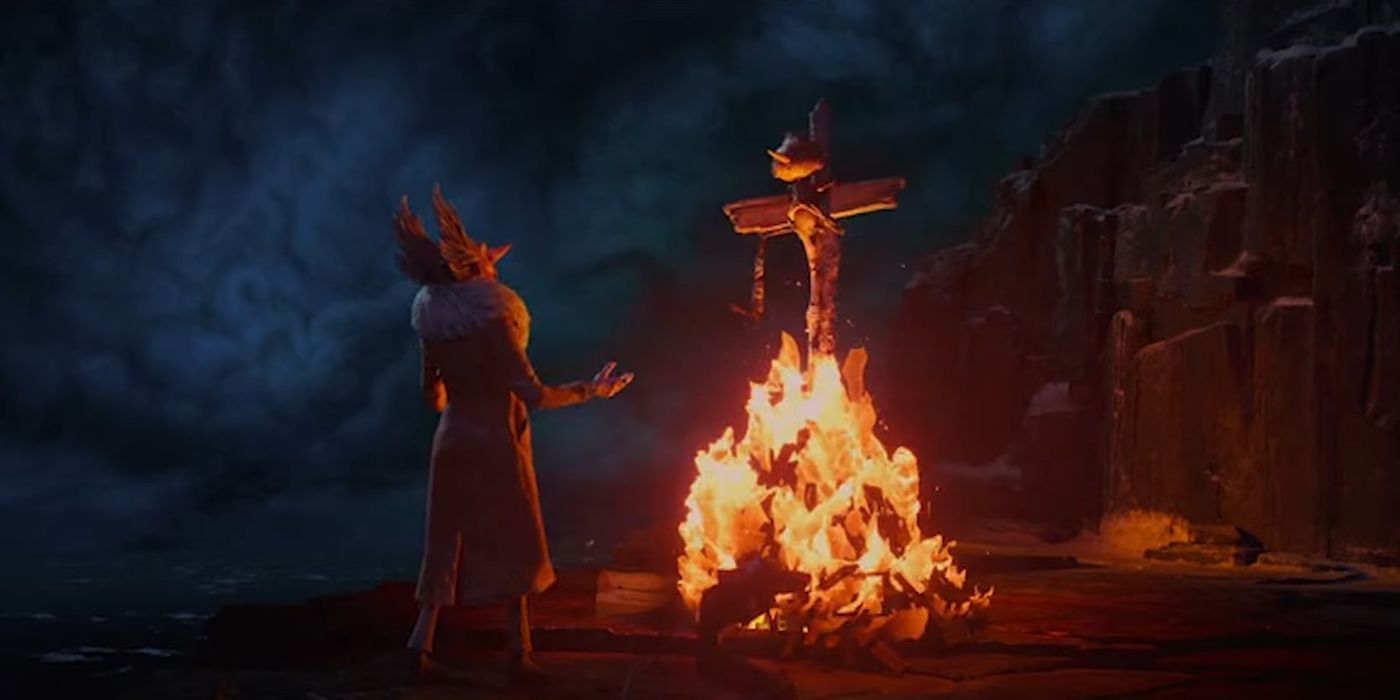 Представление Деревянного Спрайта и 9 других самых тревожных моментов в «Пиноккио» Гильермо Дель Торо