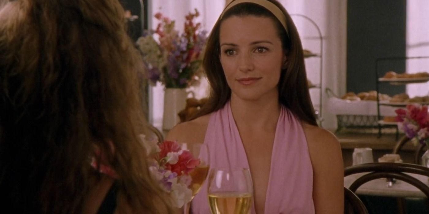 Kristin Davis as Charlotte York Sex and the City Season 4, Episode 16, “Ring a Ding Ding”