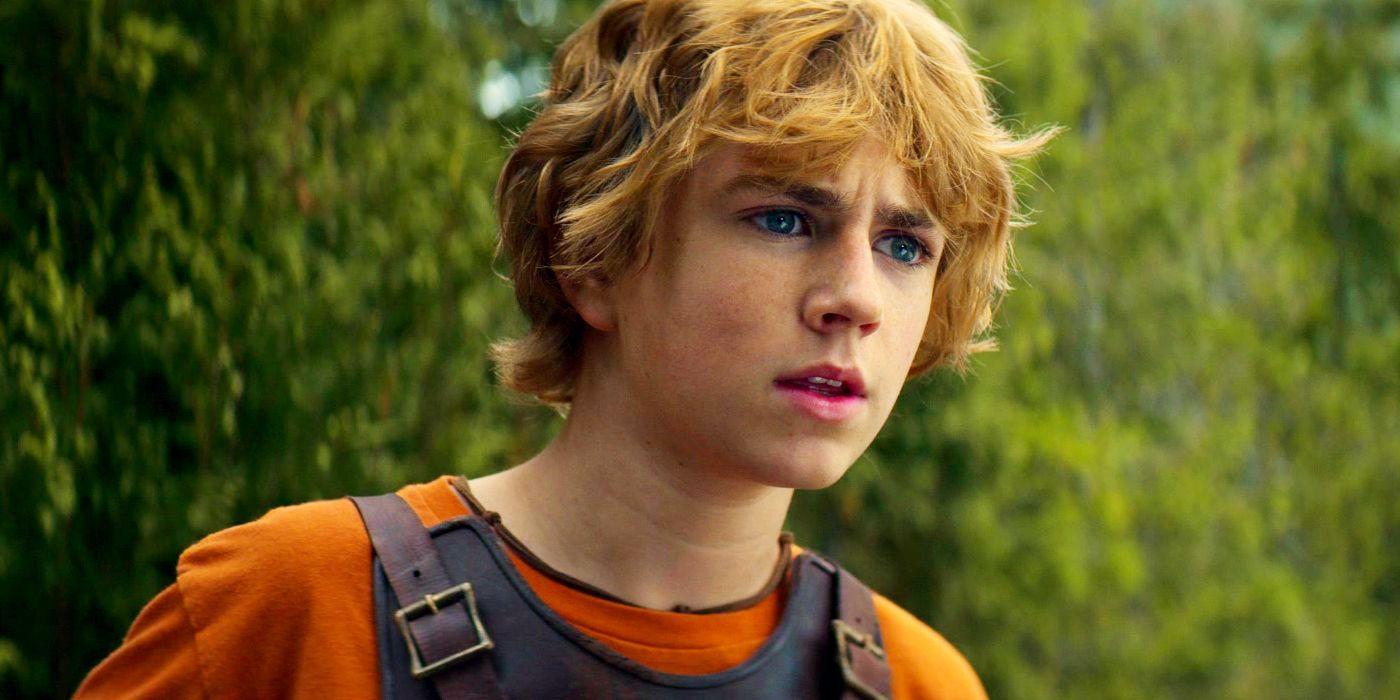 Walker Scobell as Percy in Percy Jackson and the Olympians Season 1 Episode 2