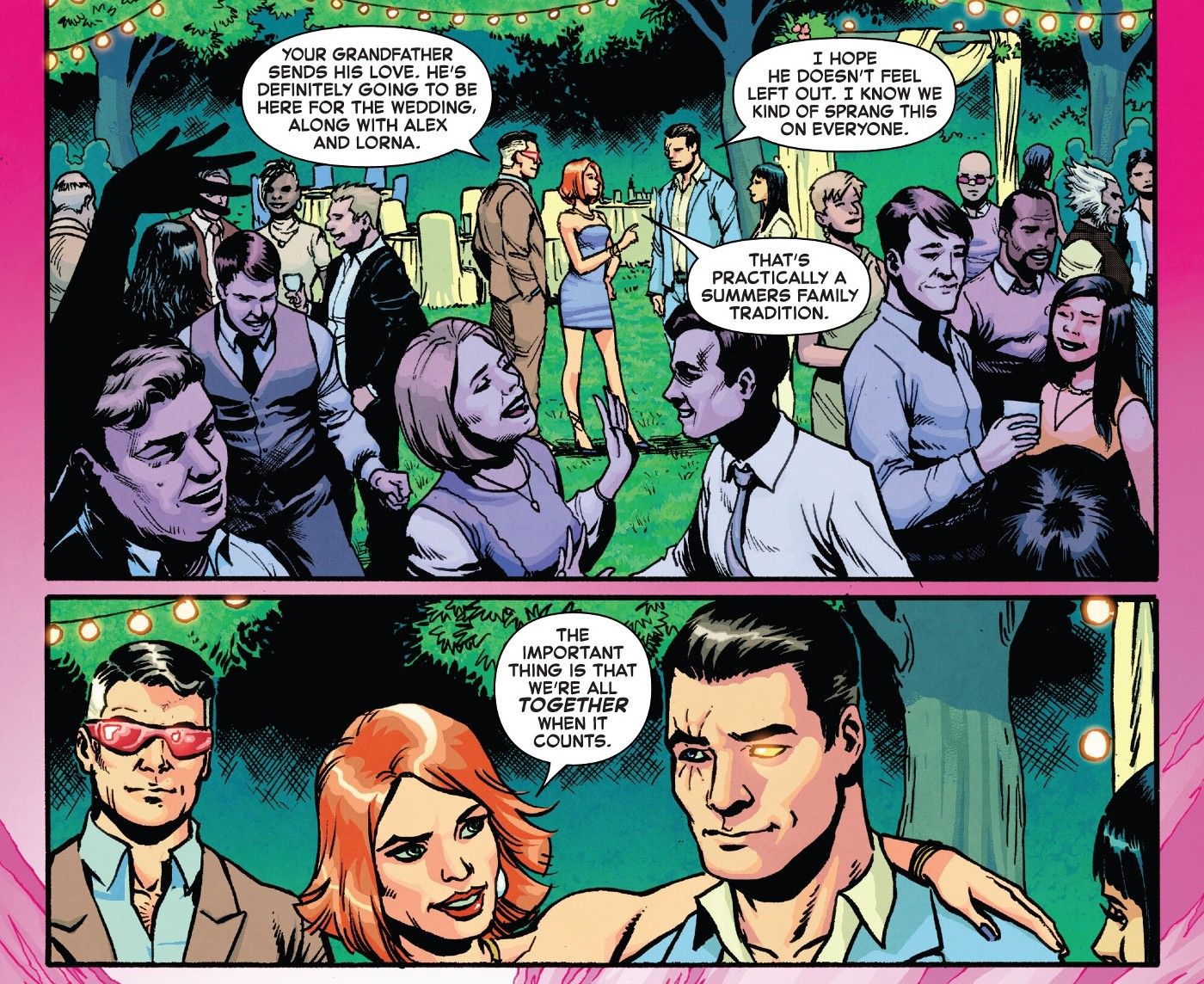 Arma X-Men #2 O casamento de Nate com Ciclope e Madelyne