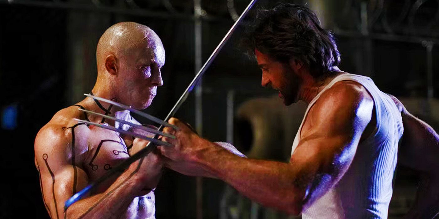 Weapon XI fighting Wolverine with swords and claws in X-Men Origins Wolverine