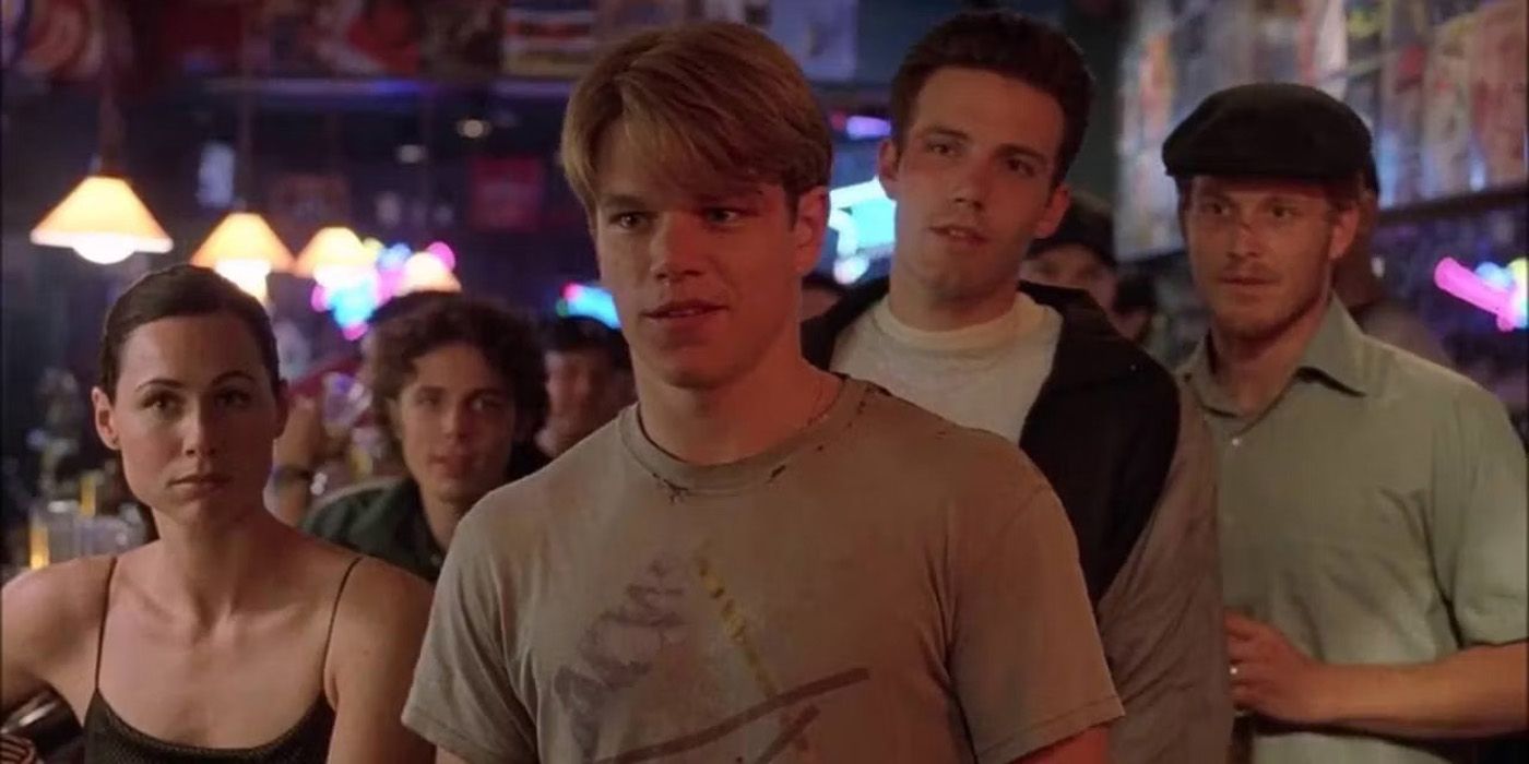 Will in a bar winning an argument in Good Will Hunting