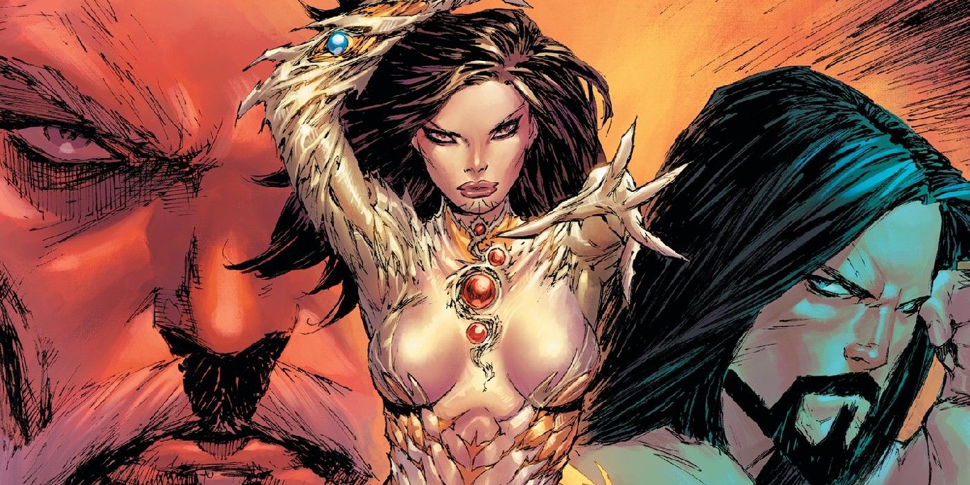 Comic book art: Witchblade by Marc Silvestri