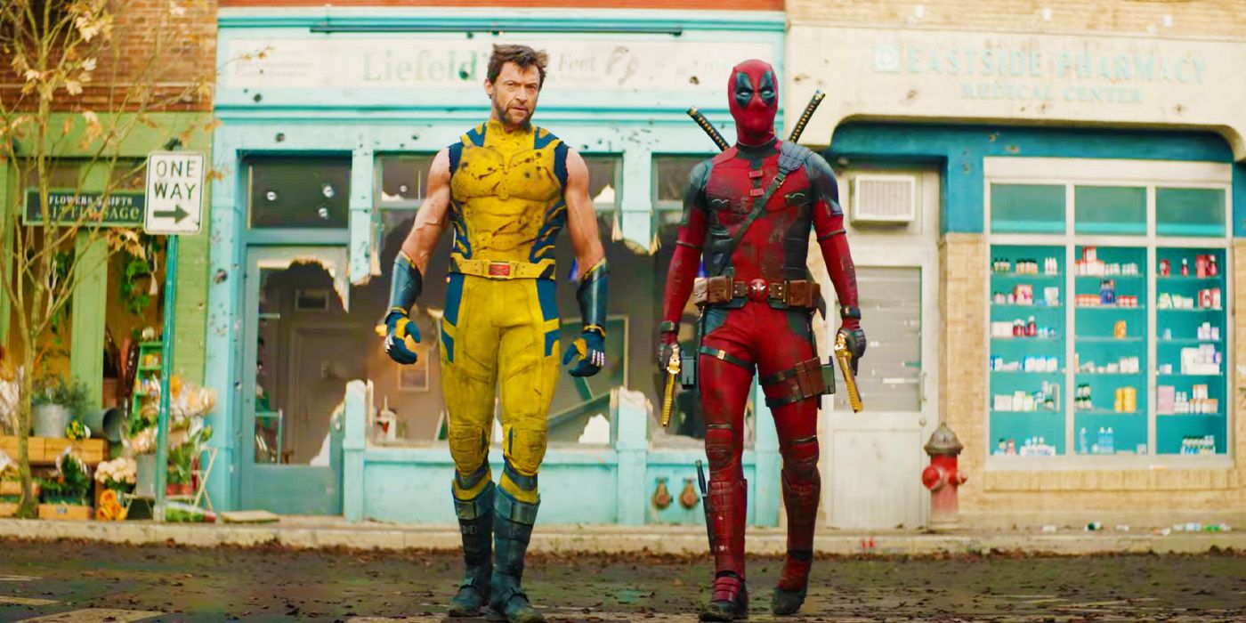 Wolverine and Deadpool alongside each other in Deadpool & Wolverine's official trailer