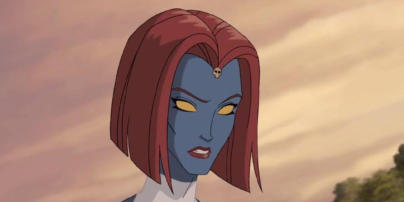 wolverine and the x-men, greetings from genosha, mystique looking serious