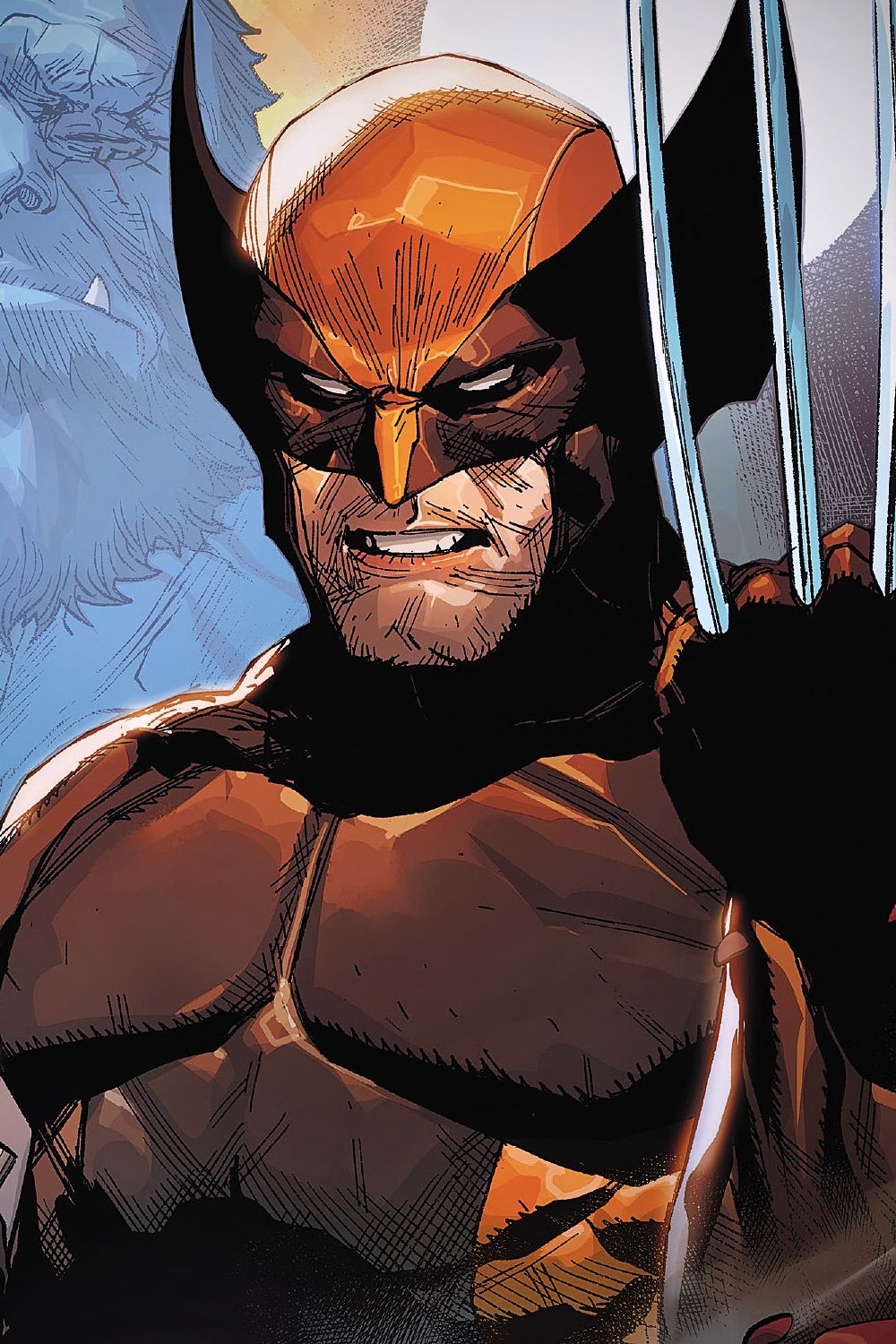 Wolverine in the comic art of Leinil Yu