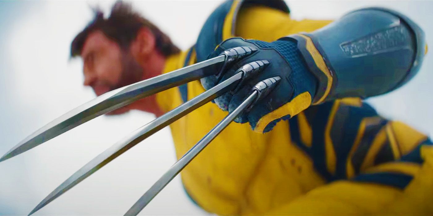 Wolverine in his suit with claws in Deadpool & Wolverine's official trailer