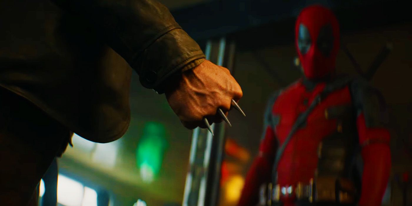 Wolverine trying to unleash his claws in Deadpool & Wolverine's official trailer