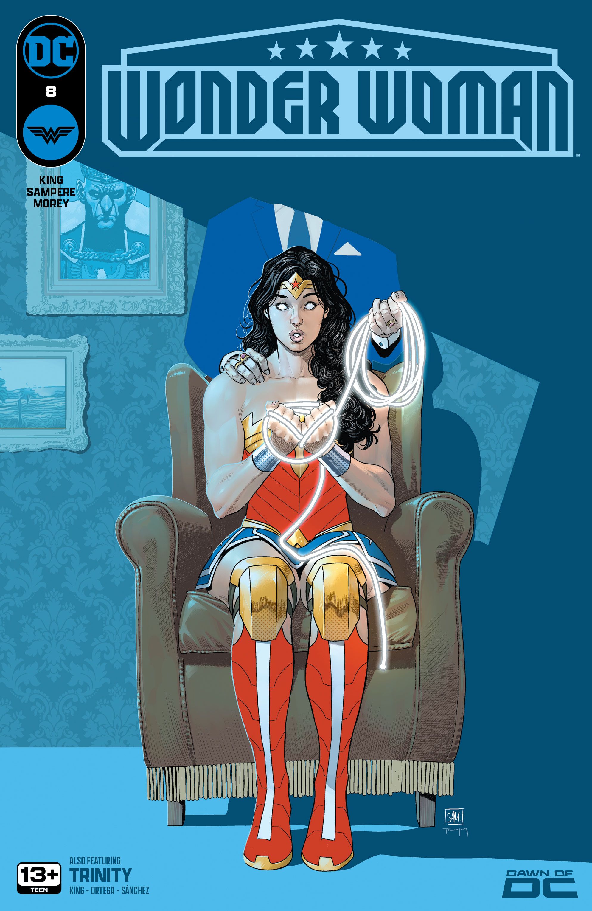 Wonder Woman 8 Cover with Sovereign