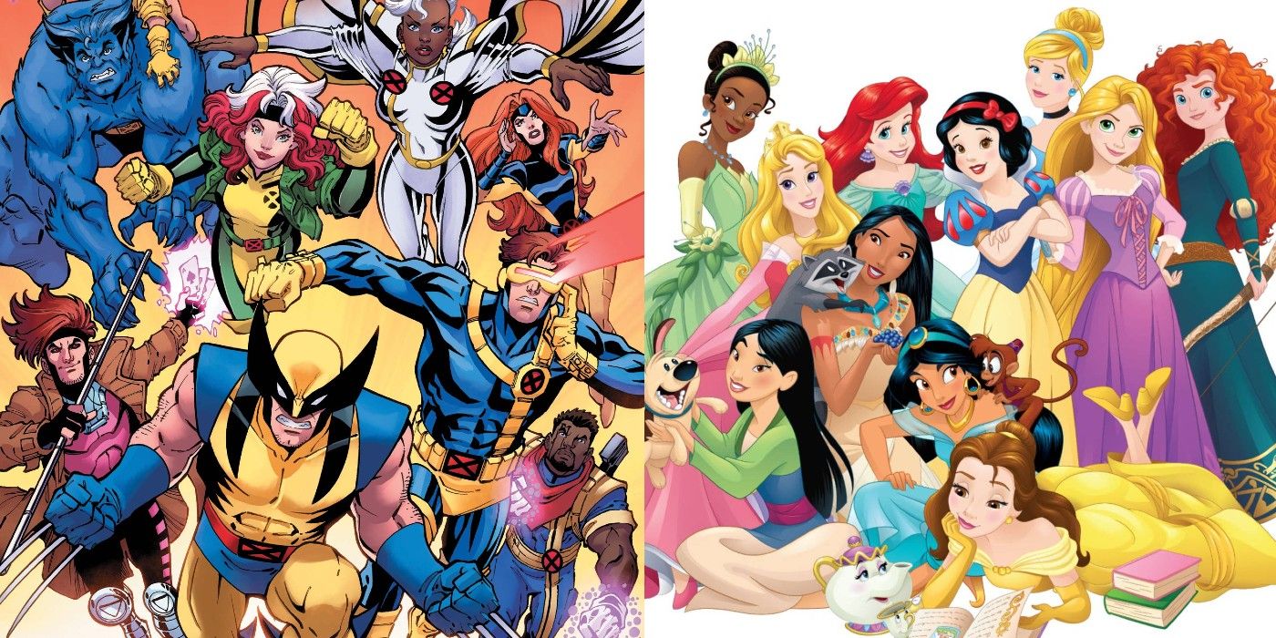 X-Men 97 Roster and Disney Princesses
