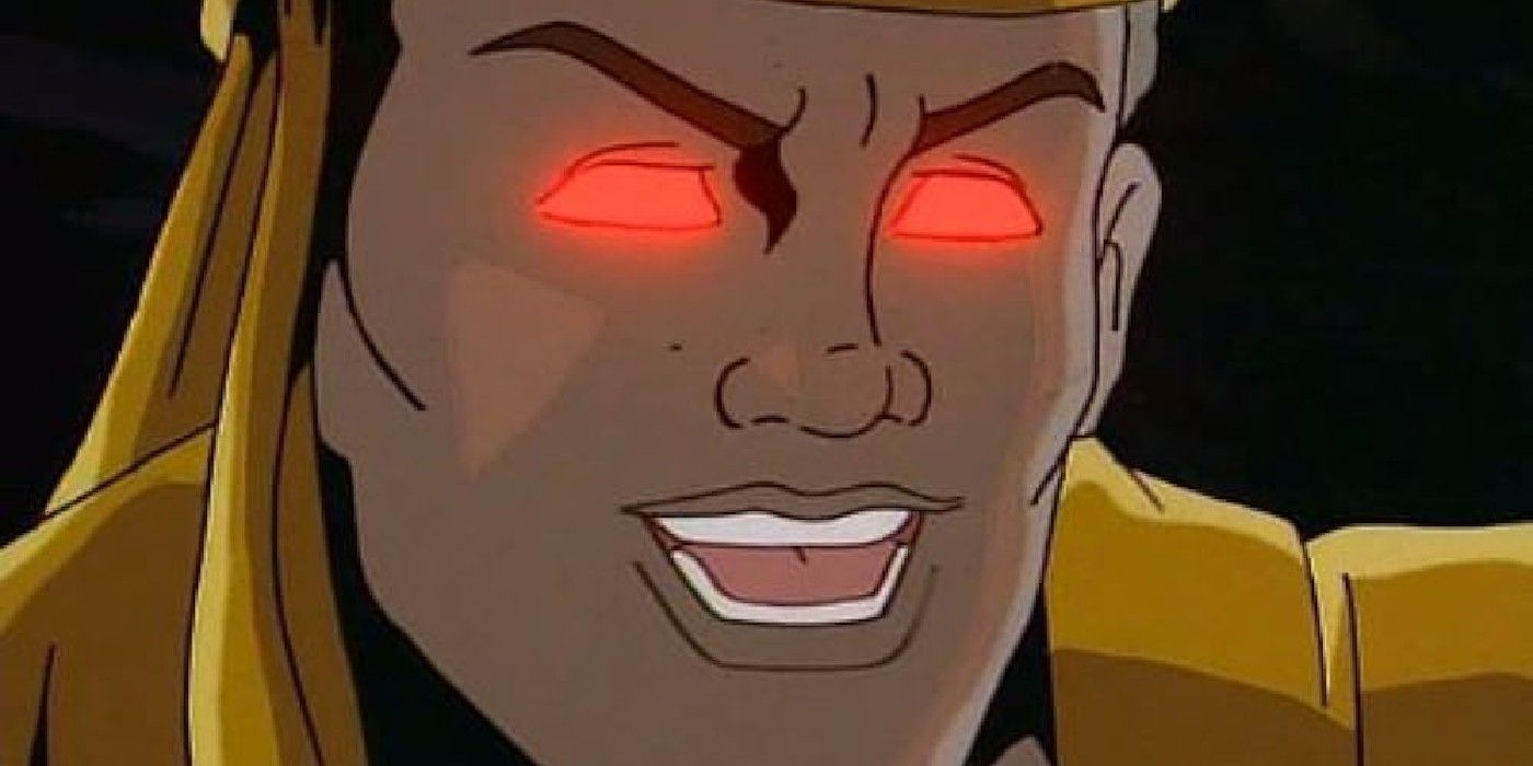 X-Men, a série animada, Rei das Sombras possui o filho da Tempestade