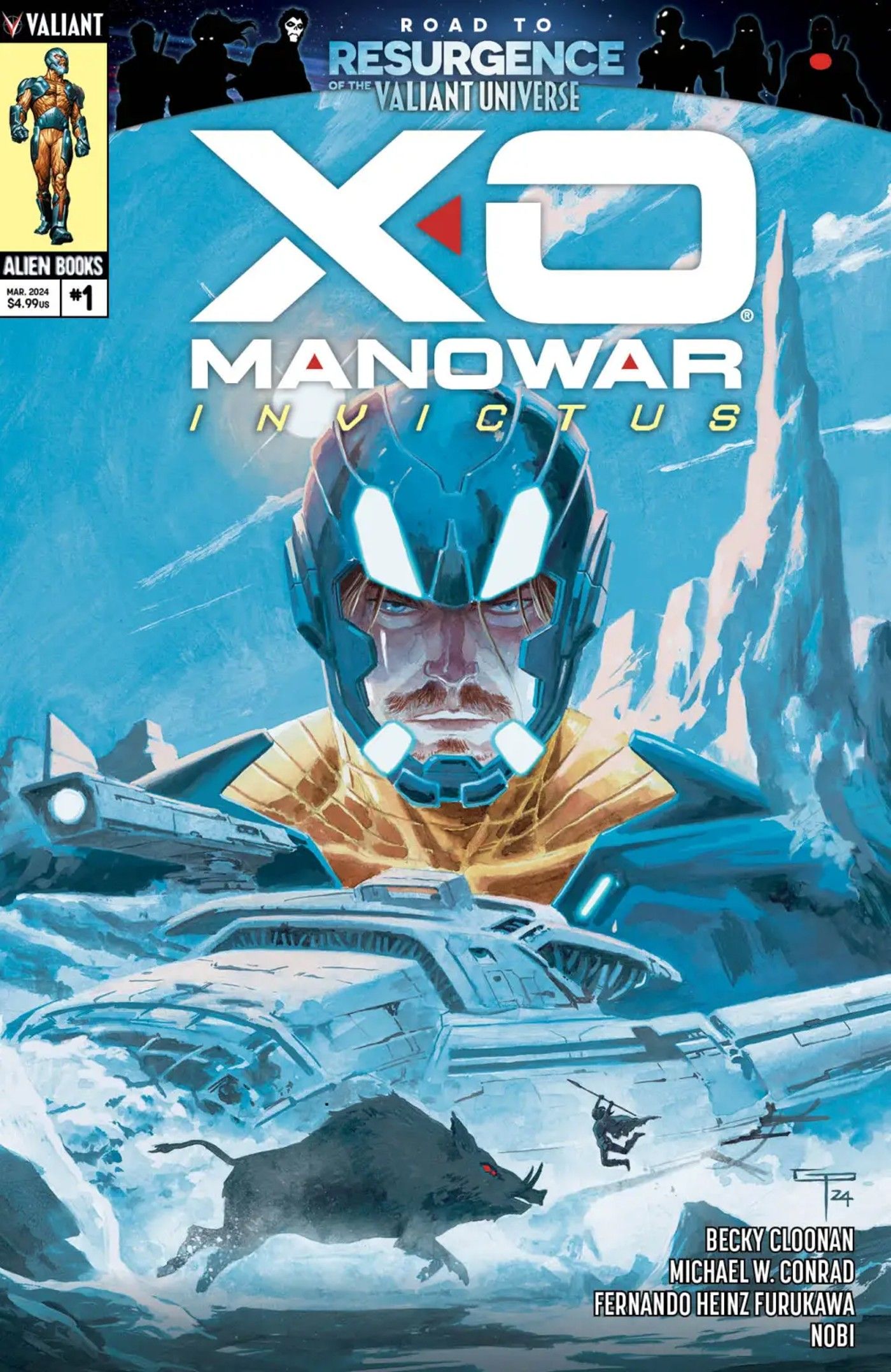 Capa XO Manowar Invictus 1