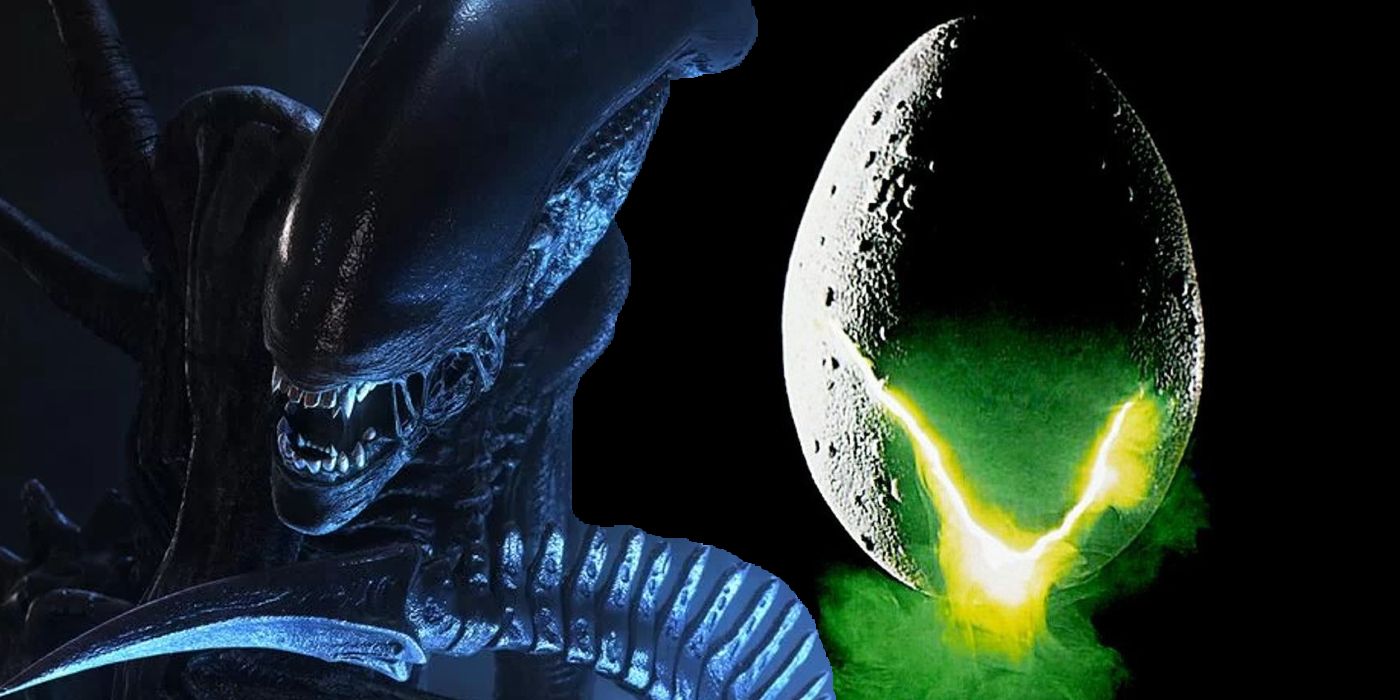 Xenomorph with an Egg from Alien