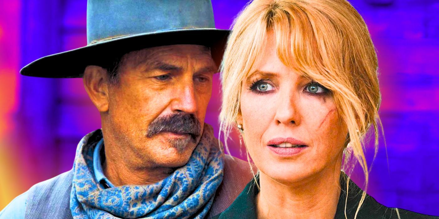 Kevin Costner in Horizon and Beth Dutton from Yellowstone