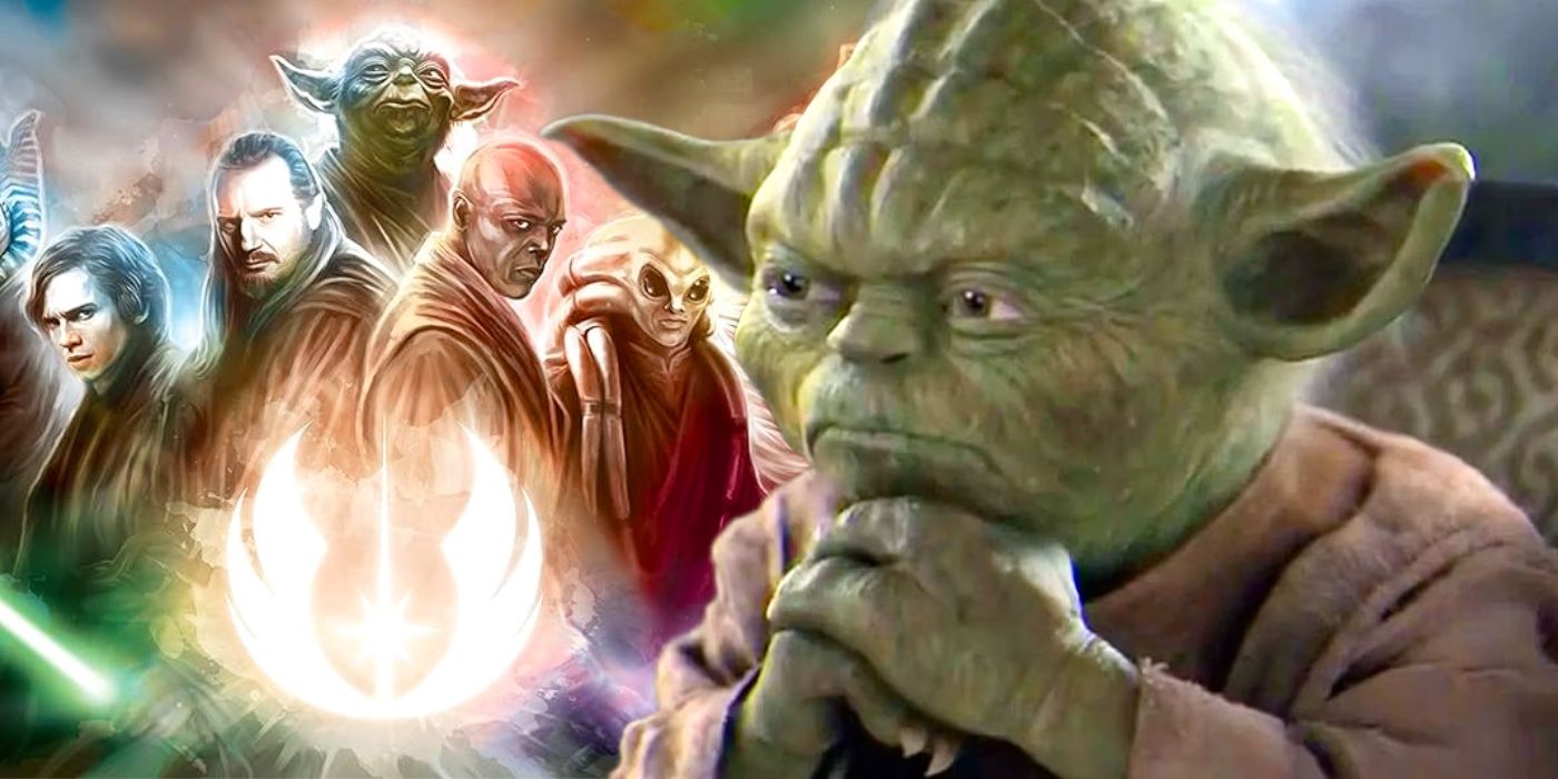 Yoda and Prequel Jedi Order Custom Star Wars Image