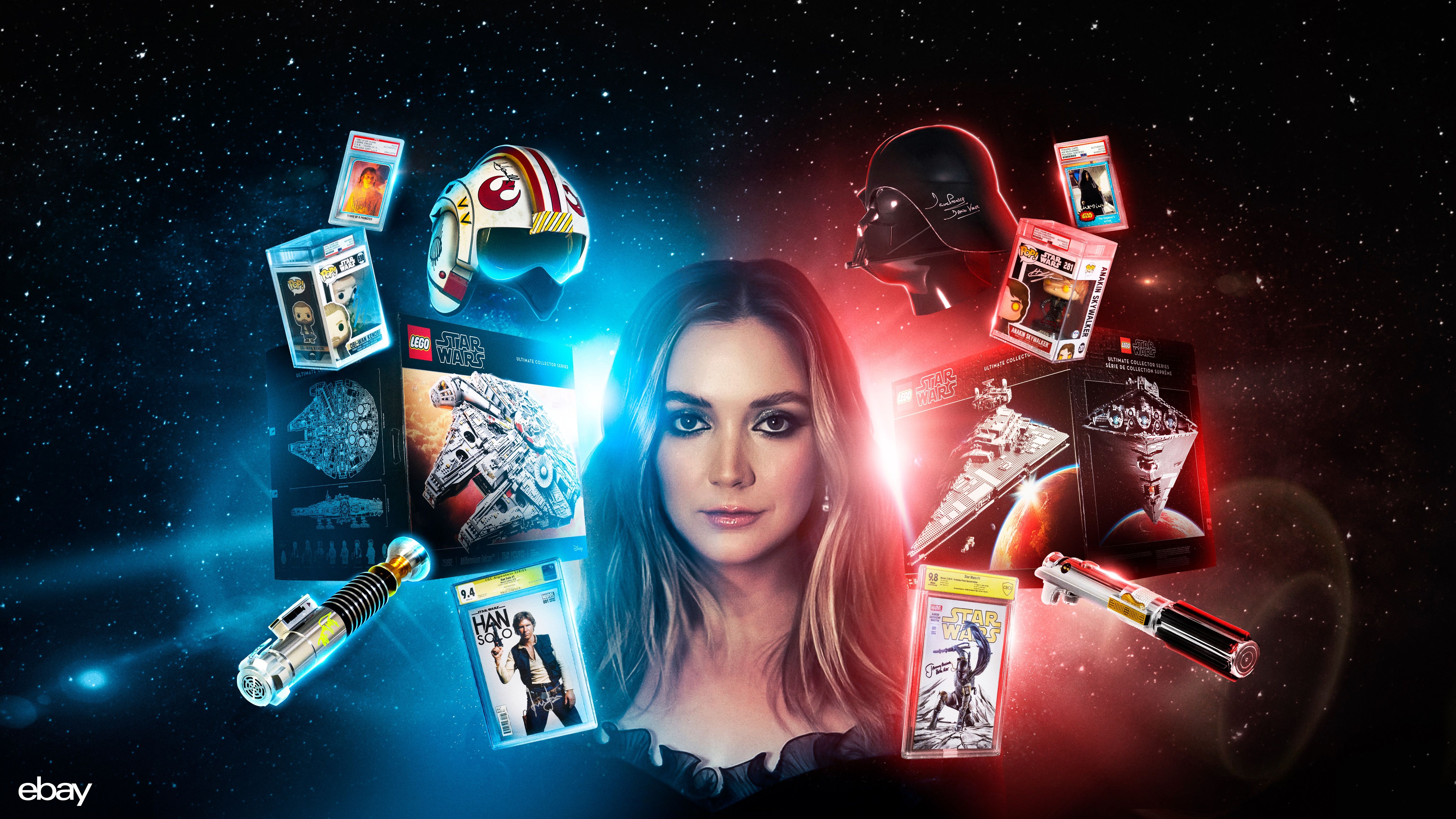 Ebay Celebrates Star Wars Day With The Ultimate Auction - Courtesy Of Billie Lourd Herself