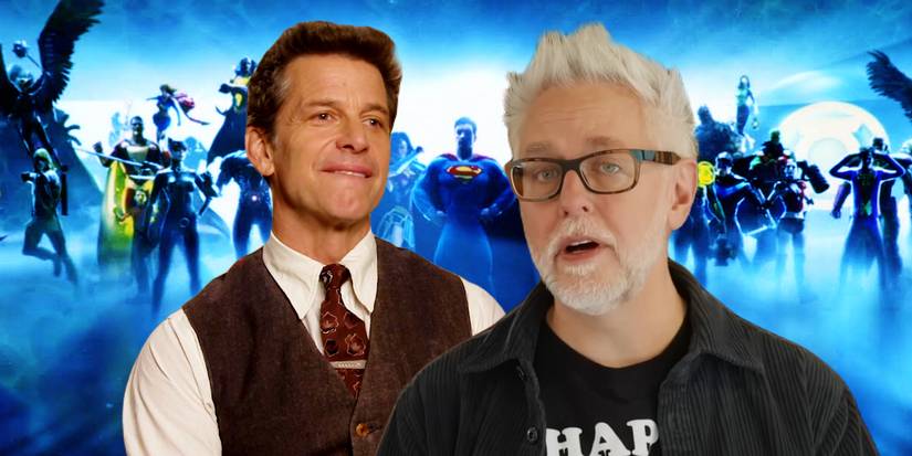Zack Snyder and James Gunn