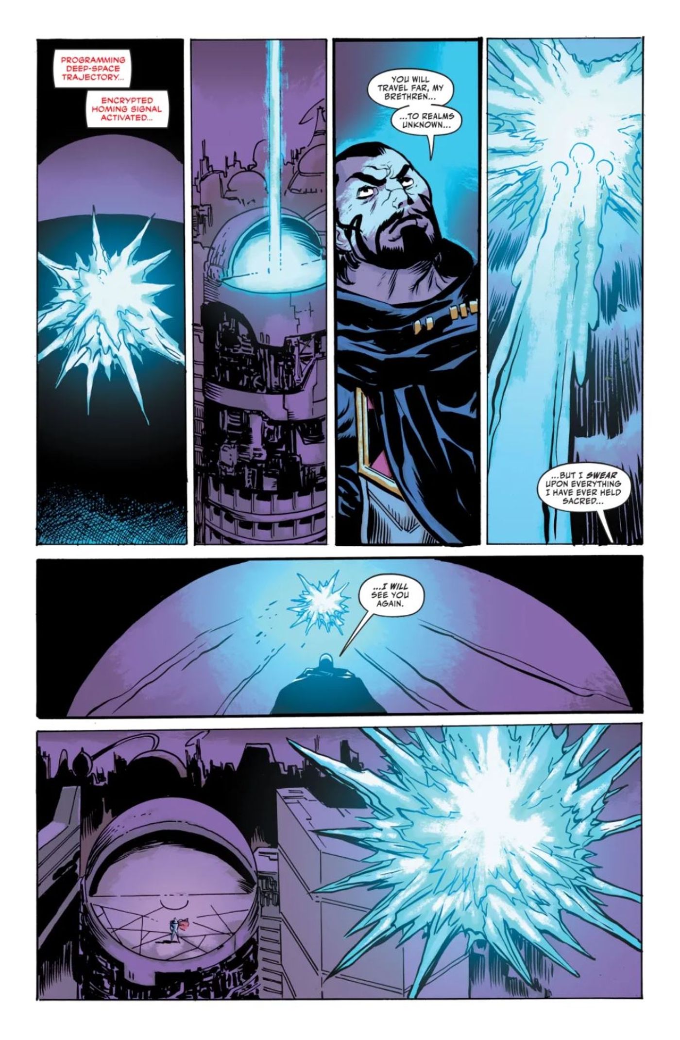 Zod manda a cidade engarrafada de Kandor embora DC