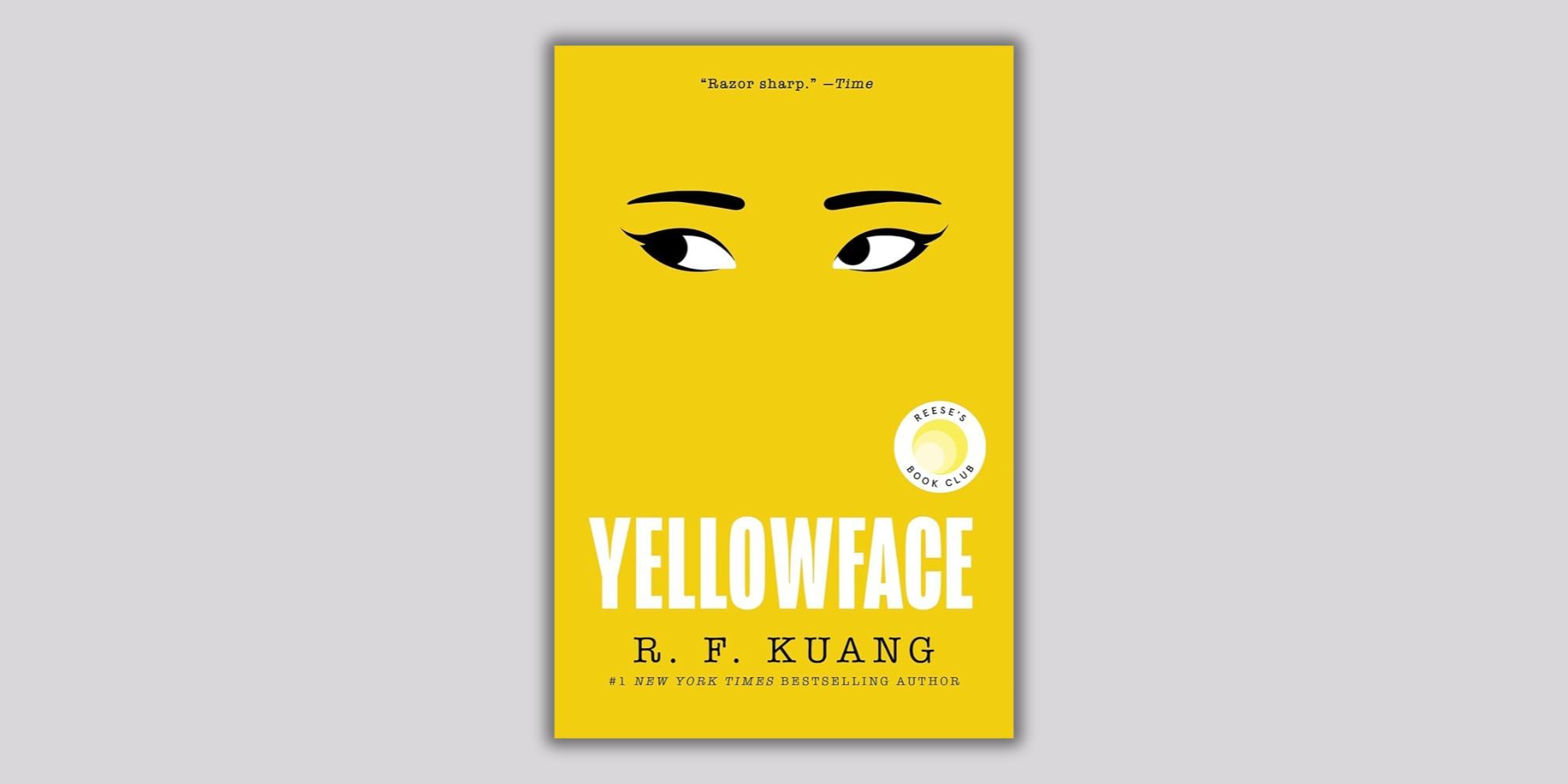 Yellowface book cover