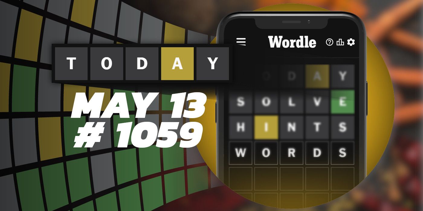 Today's Wordle Hints & Answer May 13, 2024 (Puzzle 1059)