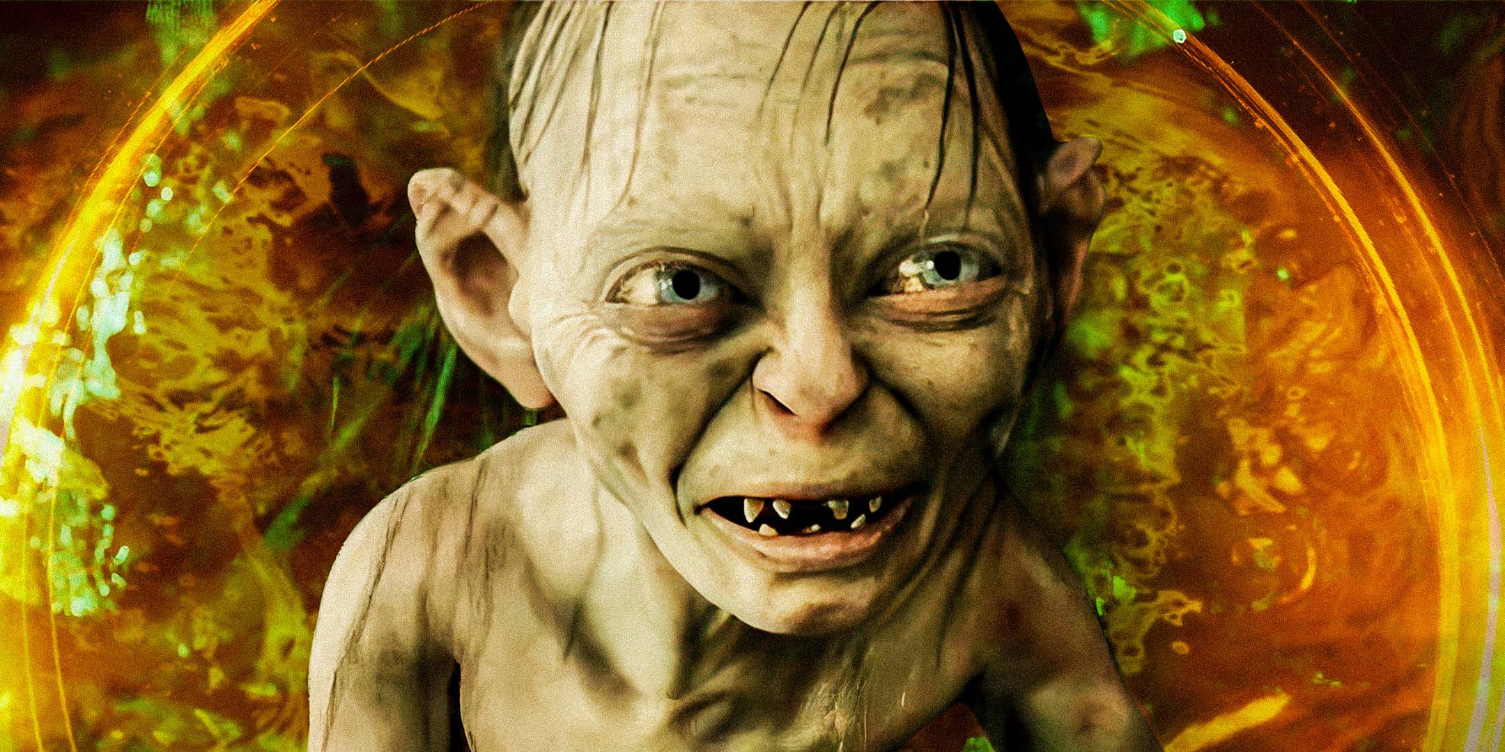 thumbnail interactive-video image 1 of The Lord Of The Rings Gollum Character Military Dog Tag Pendant Necklace With Chain 1 of 10