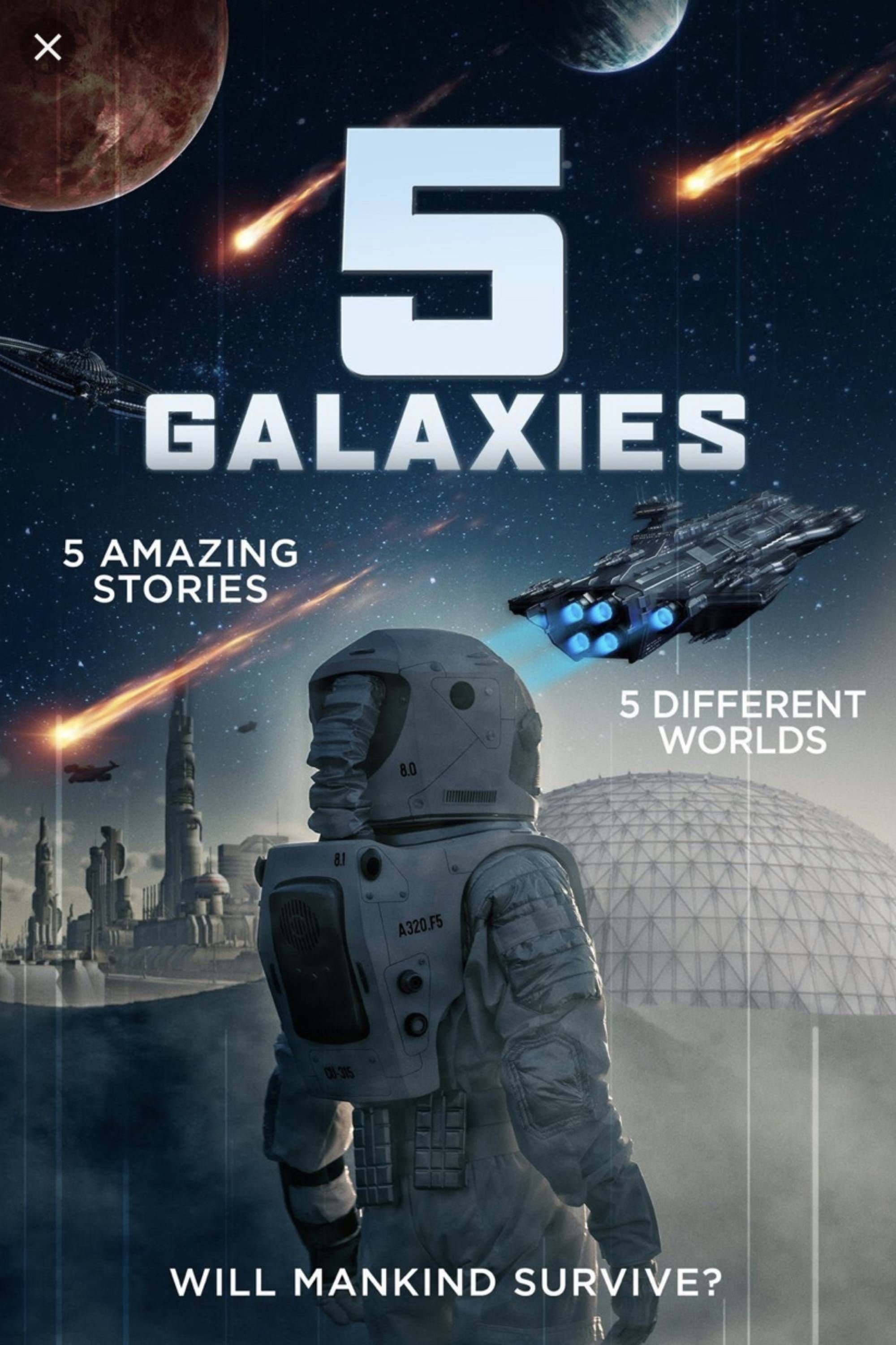 5 Galaxies (2019) - Poster