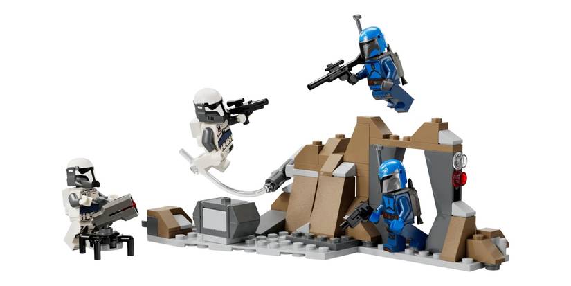 75373 Ambush on Mandalore Model