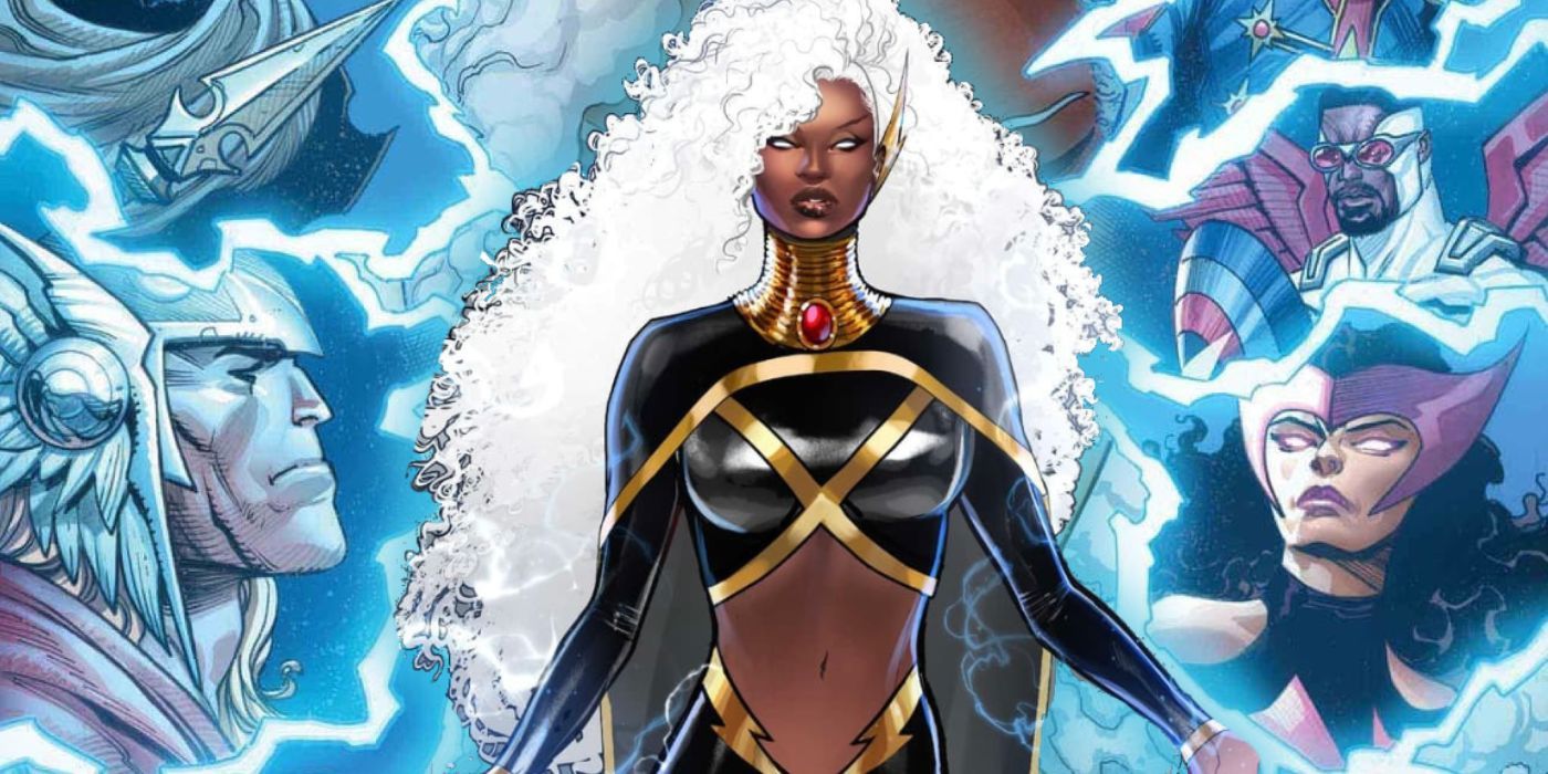 Storm Werneck Redesign on Avengers #17 Cover 