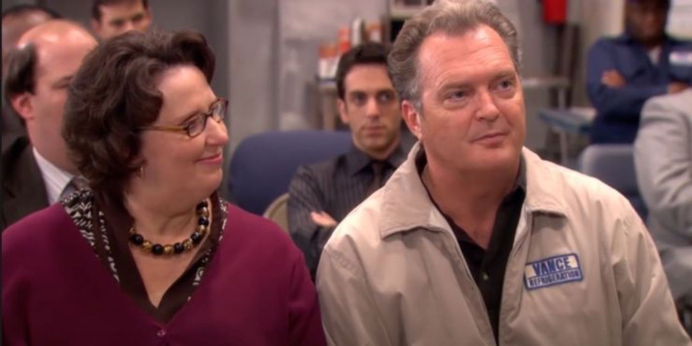 Phyllis and Bob in The Office