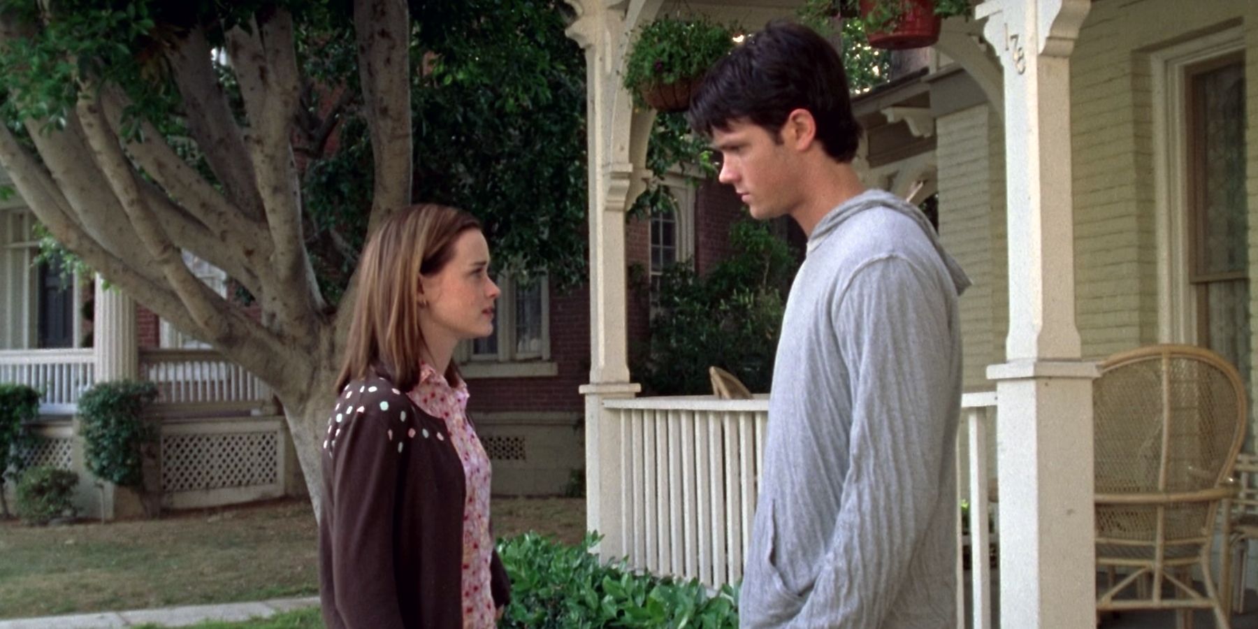 Rory e Dean no episódio da 5ª temporada de Gilmore Girls, A Messenger Nothing More