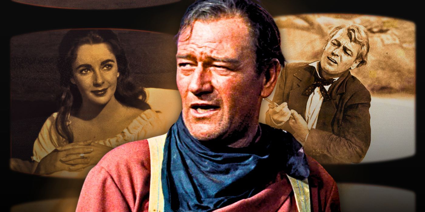 Alan-Ladd-in-The-Iron-Mstress-Elizabeth-Taylor-in-Giant-and-John-Wayne-in-The-Searchers