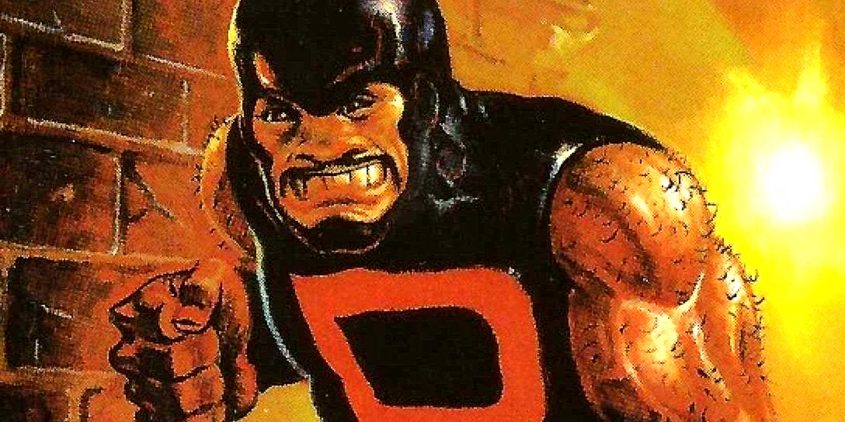 Alpha Flight Member Puck Bracing for Battle in Marvel Comics Art