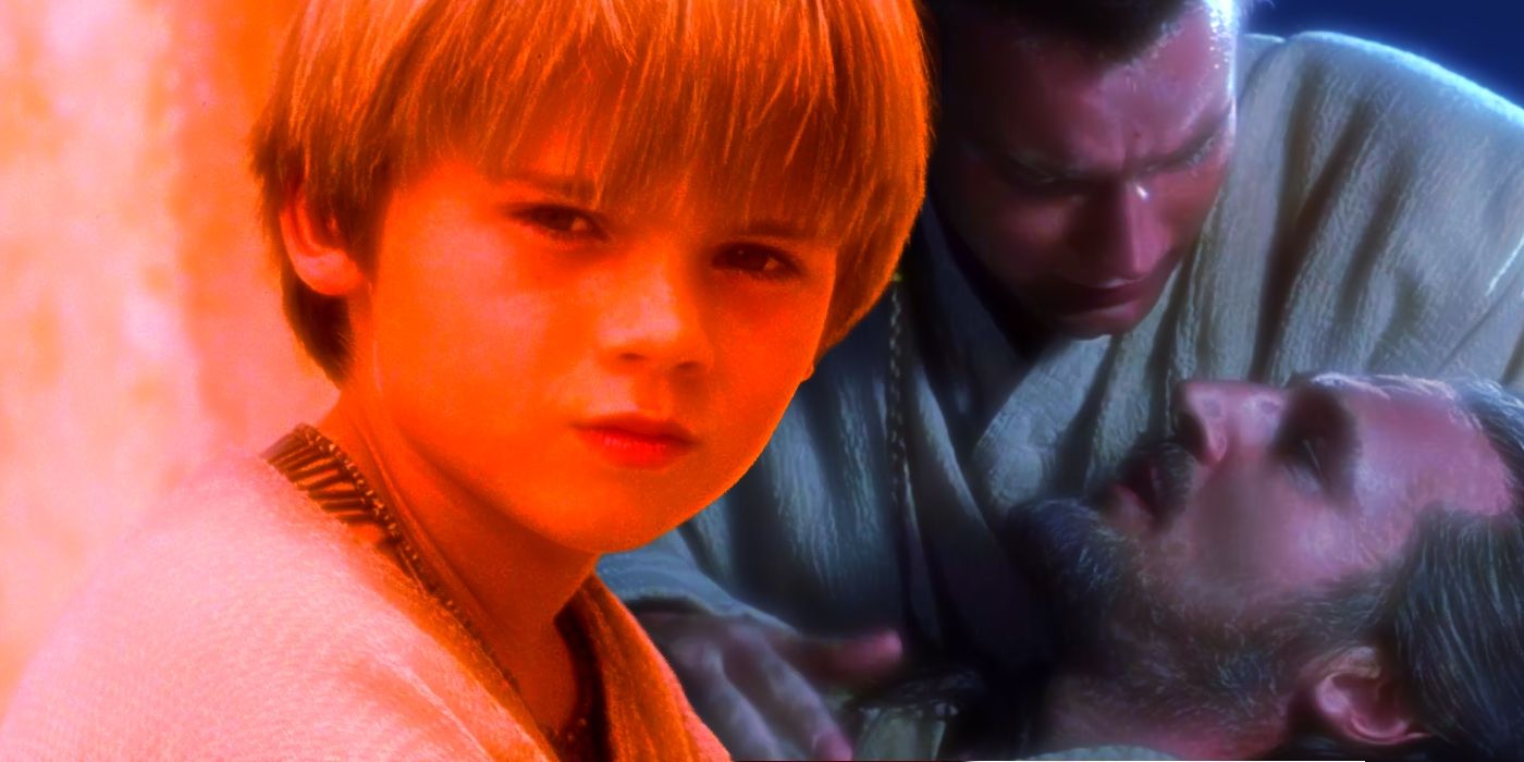 Anakin Skywalker and Qui-Gon Jinn Death Custsom Star Wars Image