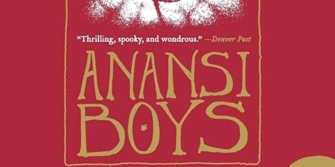 The Anansi Boys by Neil Gaiman book cover