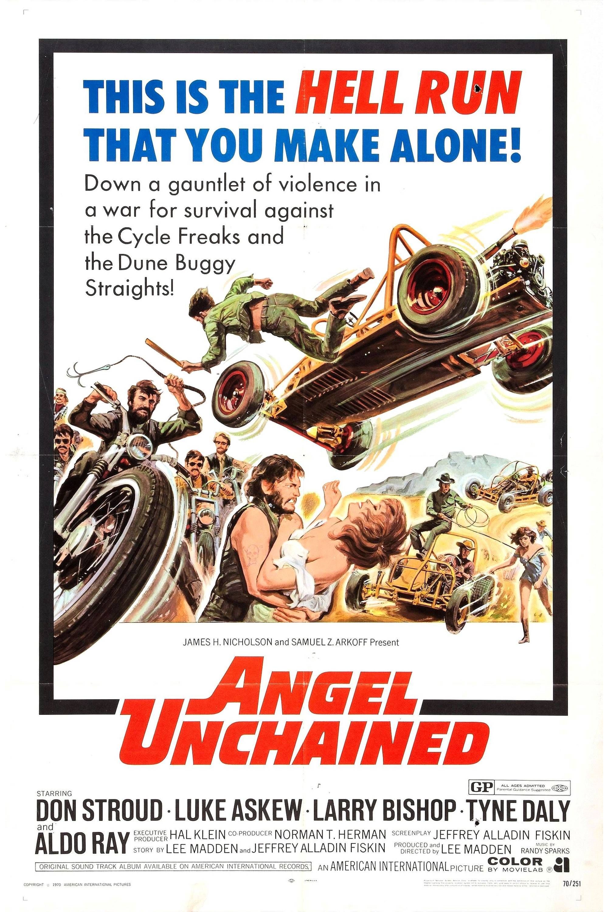 Angel Unchained (1970) - Poster